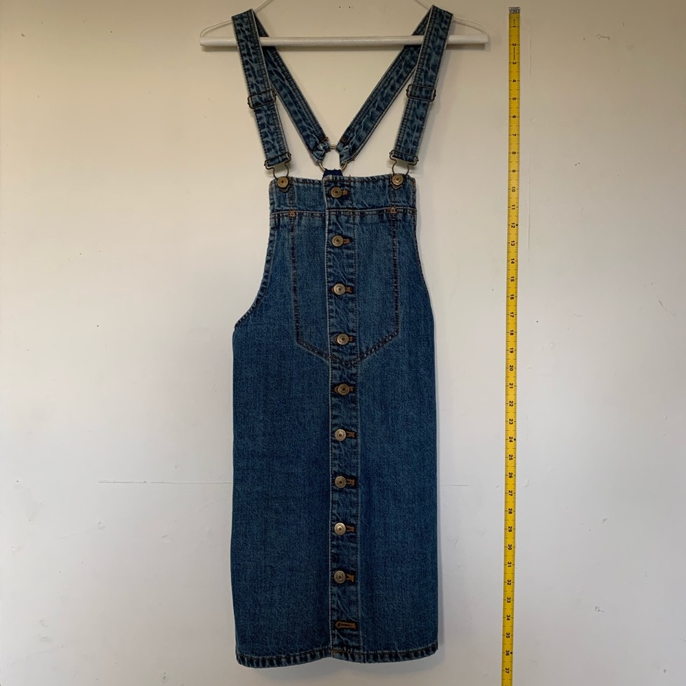 ZARA denim overalls dress 👗